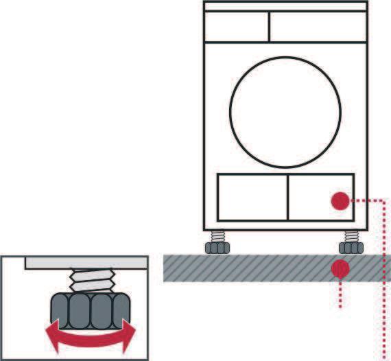 Installazione 1. 2. Fornitura: asciugatrice, istruzioni per l'uso e l'installazione. Controllare eventuali danni da trasporto. L'asciugatrice è molto pesante. Non sollevarla da soli.