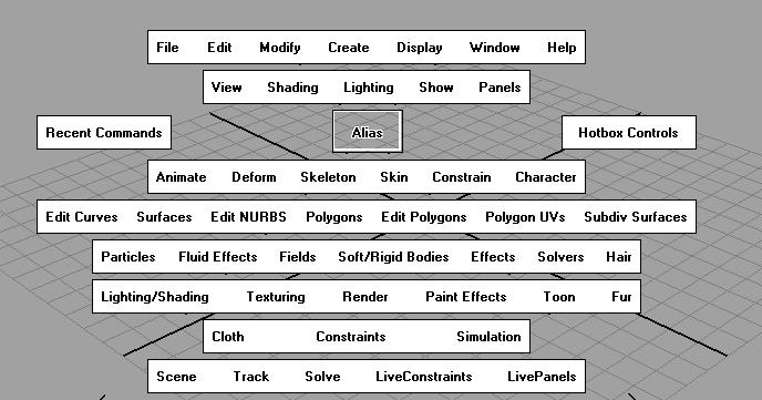 Comando: Scale: Alt+Sx Pan: Alt+Centro Rotate: Alt+D Menu Oggetti: Dx Face Vertex Edge Uv Materials Comando: X: Snap Grid C: Snap Line V: Snap Vertex Comando: Comando: 4: Wireframe G: riattiva