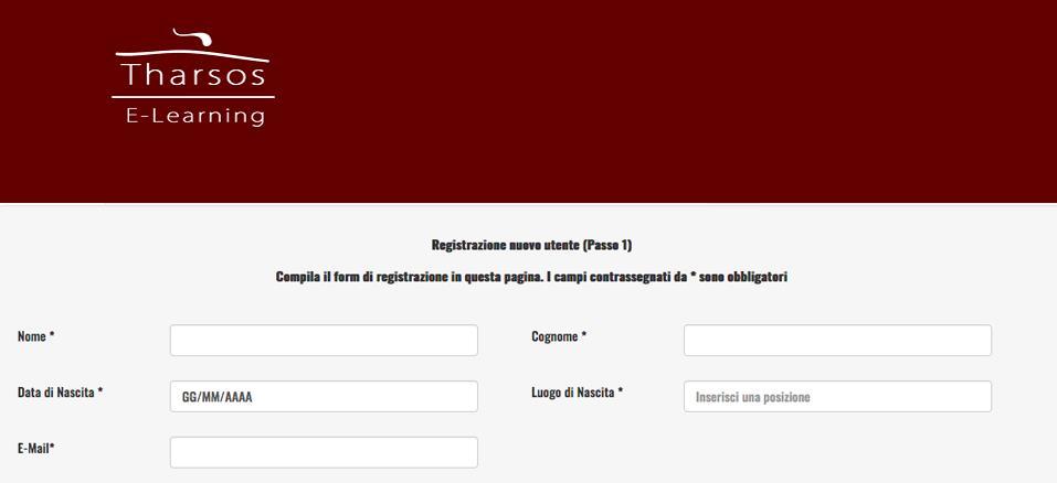 NON RIESCO A REGISTRARMI: 1. Vai su thel.tharsos.it e inserisci le credenziali nell'area "Primo Accesso" 2. Accertarsi di aver digitato bene il codice fiscale e il codice licenza arrivato via email 3.