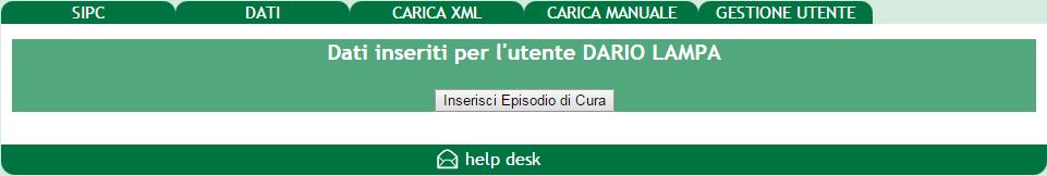 In alternativa si può inserire l EC in un secondo momento partendo dalla pagina «carica