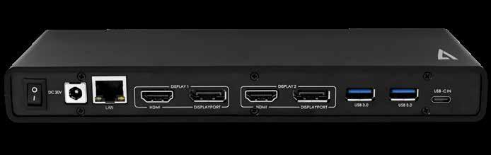 Interfaccia grafica: 2 HDMI e 2 DisplayPort. La docking station supporta fino a 2 monitor. 2 monitor collegati: supporta fino a 4096 x 2160.