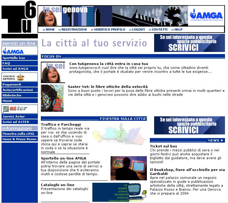 Portale Cittadino Genova www.tu6genova.