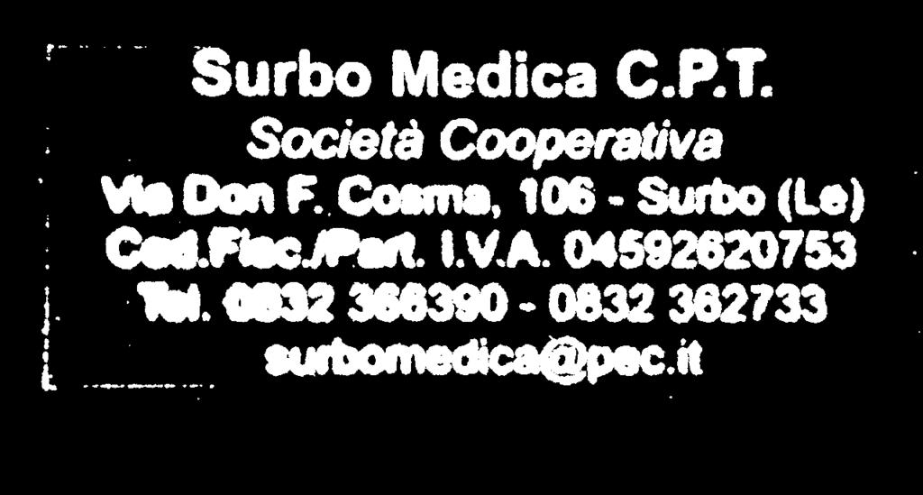 366390 e di un sito internet raggiungibile al seguente indirizzo: http://cpt-surbo-medica.docvadis.it,.