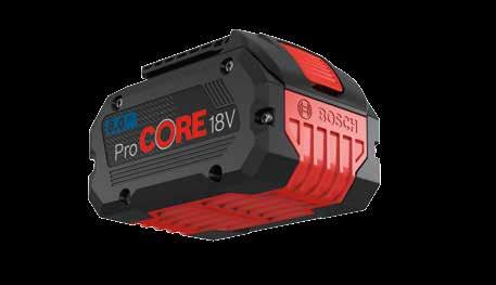 1 GBA 18V 6.0Ah vs. ProCORE18V 8.0Ah: 860W vs. 1620W. 2 vs.