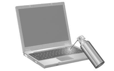 TouchPad e tastiera Sporco e grasso presenti sul TouchPad possono provocare il movimento incontrollato del puntatore sullo schermo.