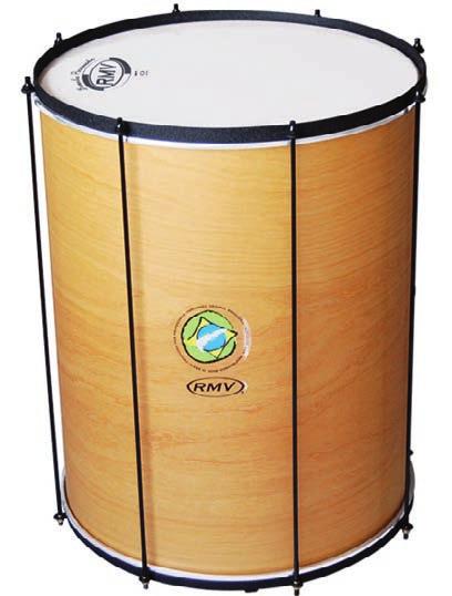 00050 SURDO 18 TAMBURO BRASILIANO IN LEGNO 45 X 60 cm 000501