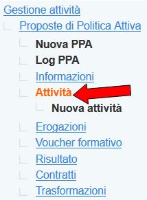 3.3. MODIFICA DELLE ATTIVITA PREVISTE NELLA PPA E possibile modificare le attività inserite nella PPA attraverso il pulsante dedicato anche in seguito all accettazione della PPA da parte dell utente,