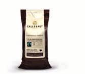 CIOCCOLATO BIOLOGICO E FAIRTRADE Per i professionisti alla ricerca di un prodotto con maggiori garanzie in termini di sostenibilità, Callebaut propone il suo cioccolato biologico certificato.
