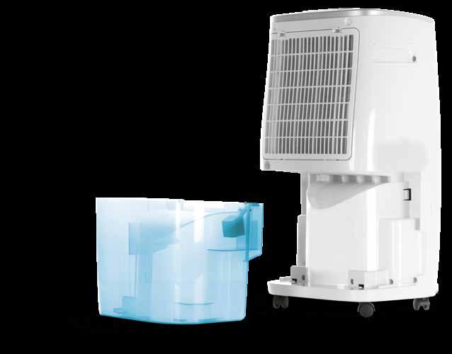 Termostato antigelo, per prevenire la formazione di ghiaccio all interno dell apparecchio, consentendone l utilizzo anche alle basse temperature.