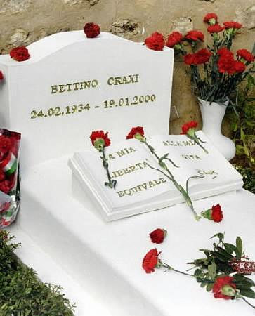 La fuga e la morte di Craxi 5 maggio 1994: fuga di Craxi in