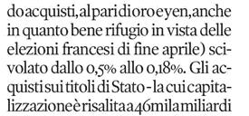 FINANZA