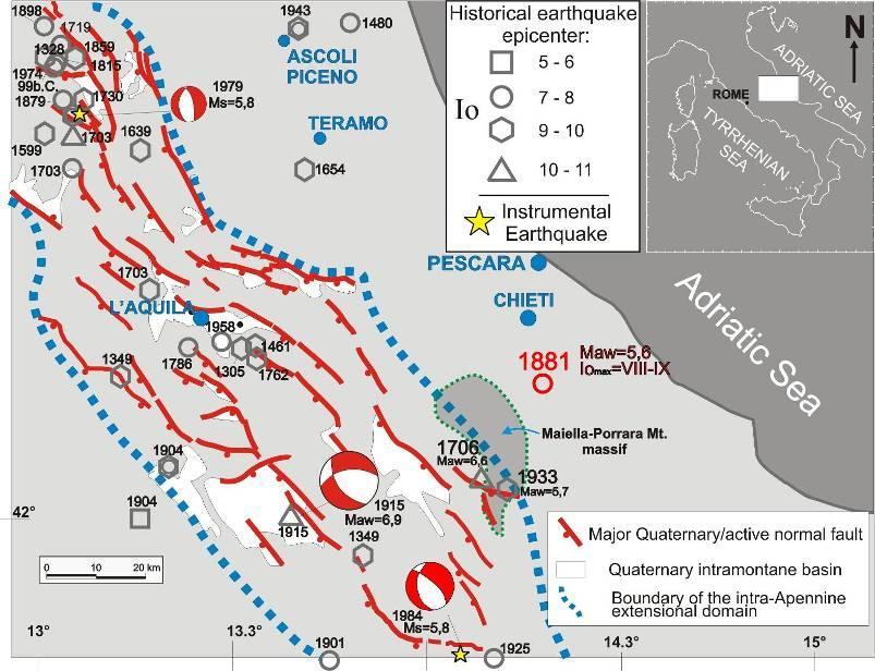 Pericolosità sismica: sorgente sismogenetica