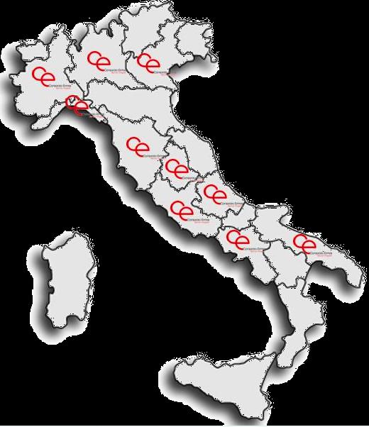 La Presenza sul Territorio Grazie alla sua struttura il