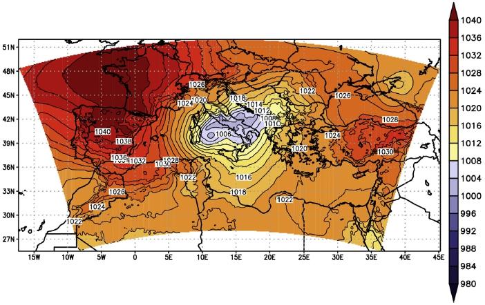 Simulazioni Modello atmosferico: WRF, v. 3.