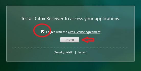 il download del plug-in di Citrix che chiederà l autorizzazione per proseguire.
