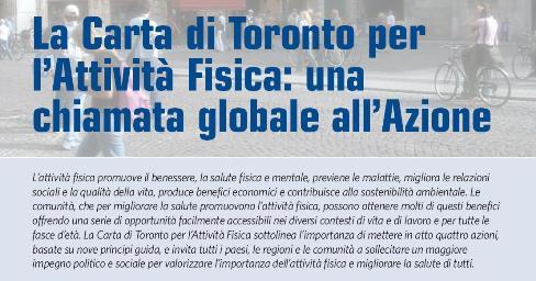 L attività fisica promuove il benessere, la salute fisica e mentale, previene le malattie, migliora le relazioni sociali e la qualità della vita, produce benefici economici e contribuisce alla