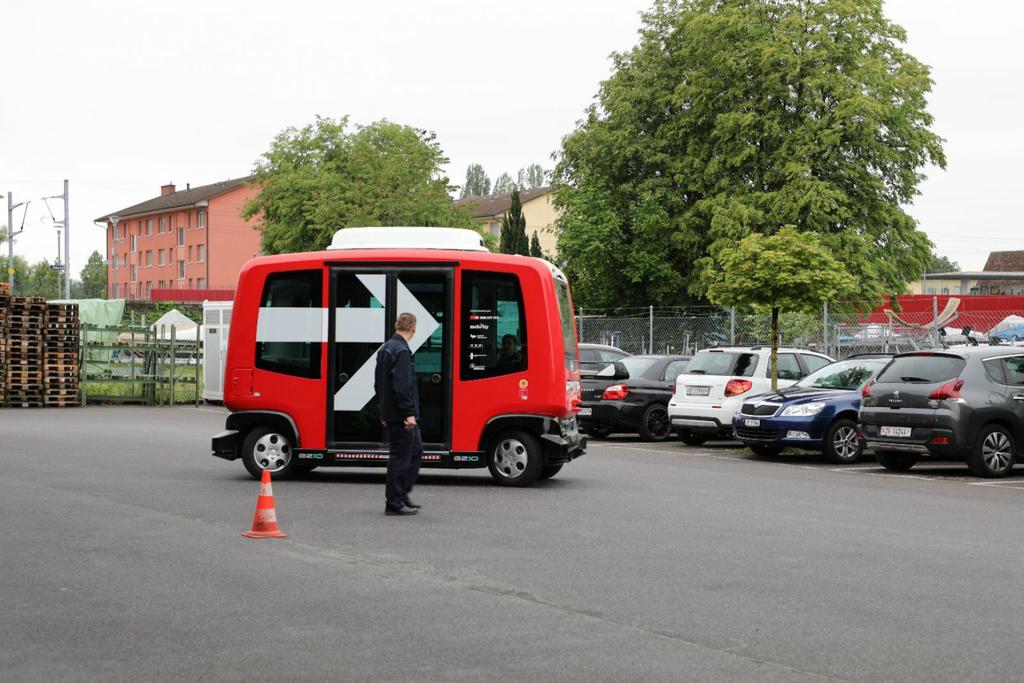 Veicoli a guida autonoma a Zugo #Innovazione