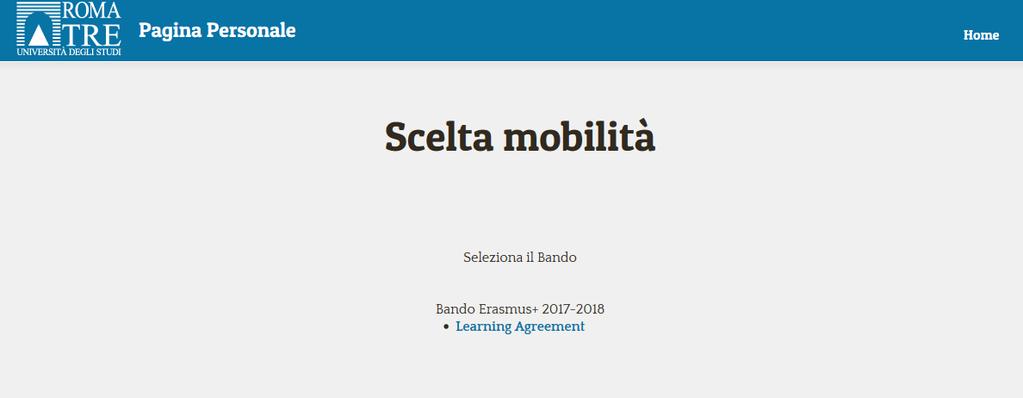 2 - In caso di borsa assegnata nell anno 2017-2018, nella pagina di riepilogo dati vedrà un pulsante che lo reindirizzerà