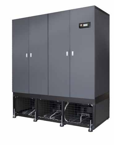 VNTGGI PRINCIPLI Sinergia tecnologica con i refrigeratori di liquido RC Group. Disponibilità di riscaldatore elettrico. Disponibilità di umidificatore a vapore.