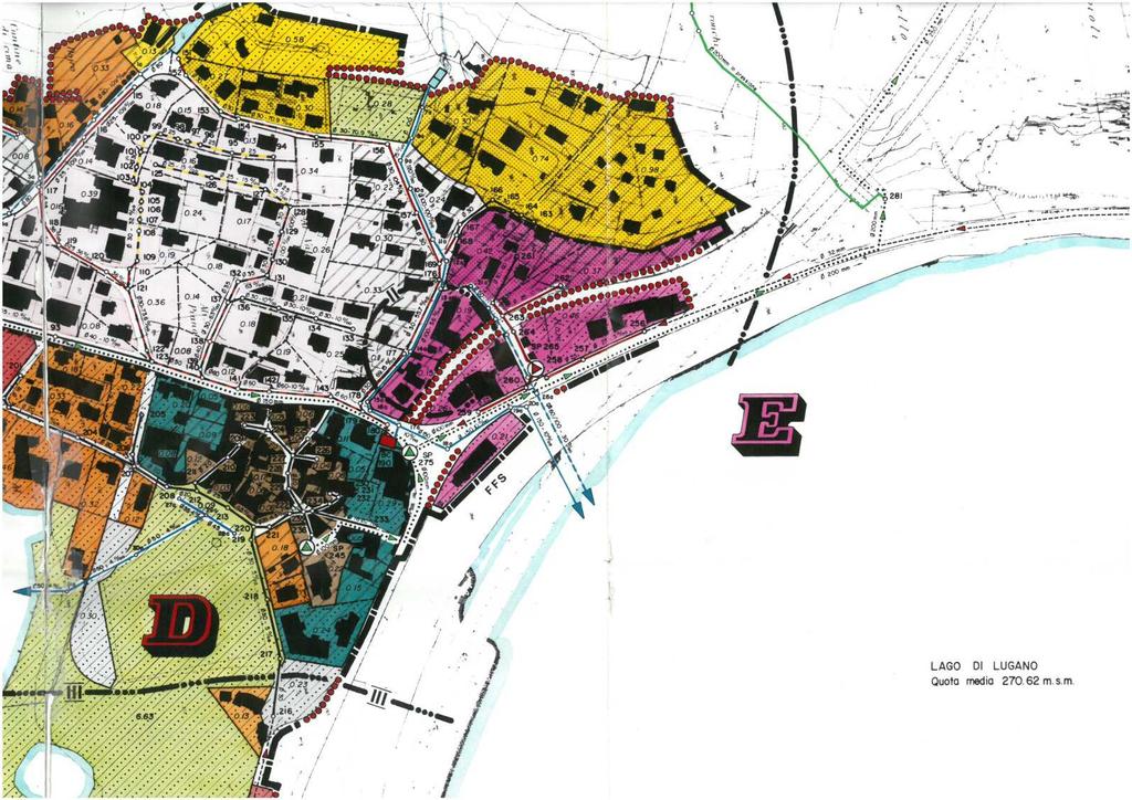 Corrispondenza con l attuale PGC L esecuzione delle stazioni di pompaggio, necessarie per lo smaltimento delle acque luride in direzione dell impianto di depurazione delle acque di Figino (via