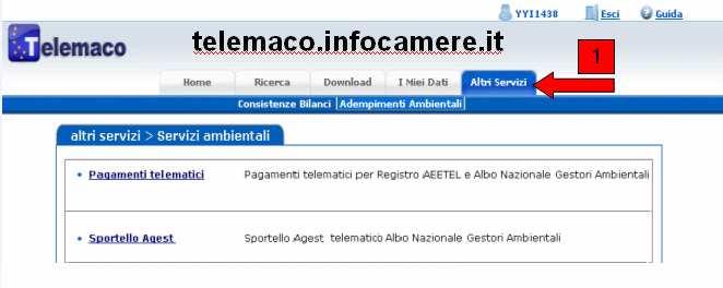 ACCESSO AGEST TELEMATICO Accesso alla procedura on line -