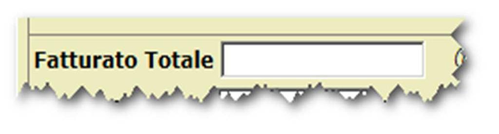 Cert O Creazione modello base-fatturato e riferimenti a fatture di esportazione Fatturato totale.