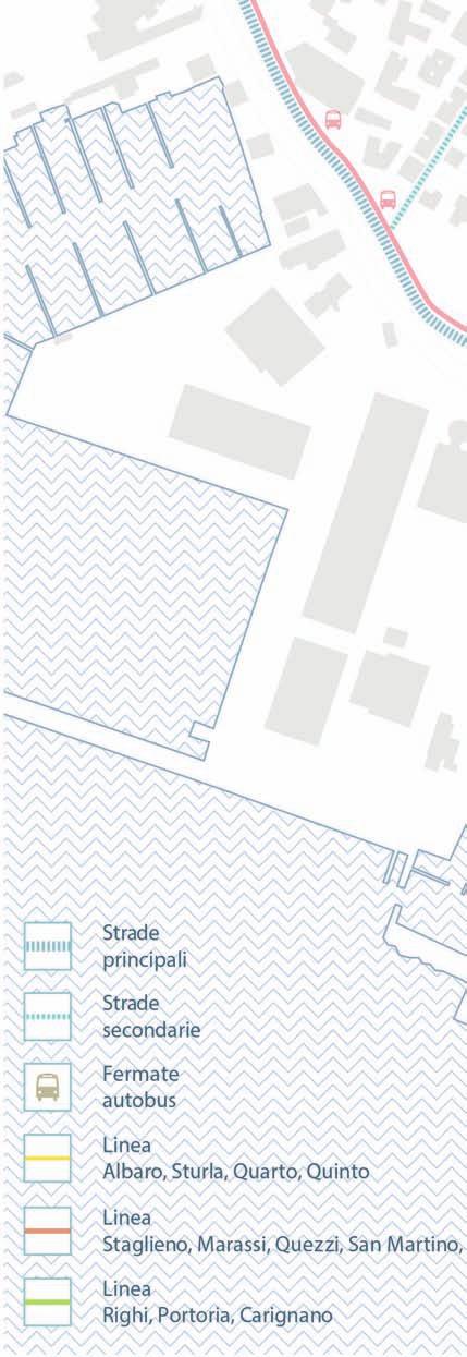 PIAZZALE KENNEDY Mobility 10 Il complesso si affaccia sul mare ed è delimitato a nord dalla Strada Statale 1 Via Aurelia, una delle principali arterie stradali che attraversano Genova.