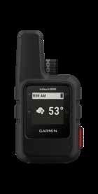 Garmin inreach Mini garantisce navigazione GPS, messaggistica bidirezionale da (e verso) qualsiasi dispositivo mobile, e un servizio di emergenza attivo 24 ore su 24 per richiedere soccorso là dove