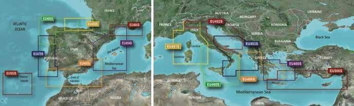 Cartografia - BlueChart BLUECHART G3 VISION La cartografia ad alta precisione BlueChart g3 Vision permette di ottimizzare ulteriormente la vostra navigazione grazie a caratteristiche avanzate come