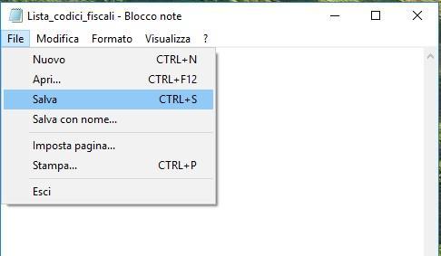 6. COME SALVARE UN DOCUMENTO IN FORMATO.