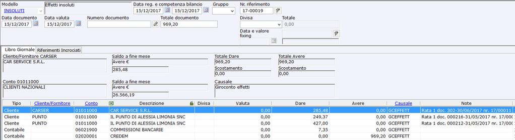 Gli effetti proposti all interno della griglia, verranno associati in modo automatico alle partite di Mago che avranno