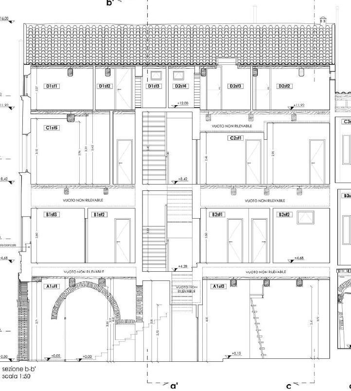 NO isolamento in intradosso NO rimozione incannucciati (se