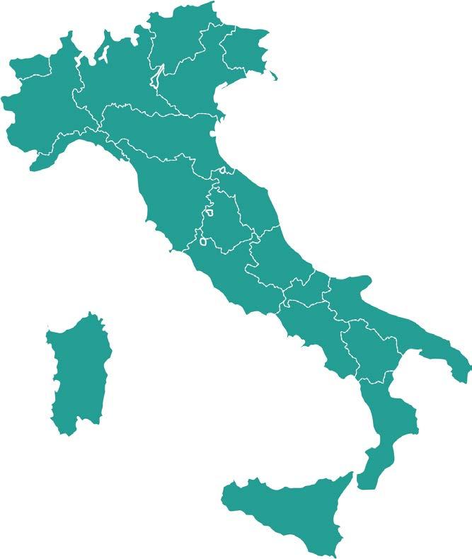 L ecosistema italiano delle startup innovative Distribuzione territoriale al 15