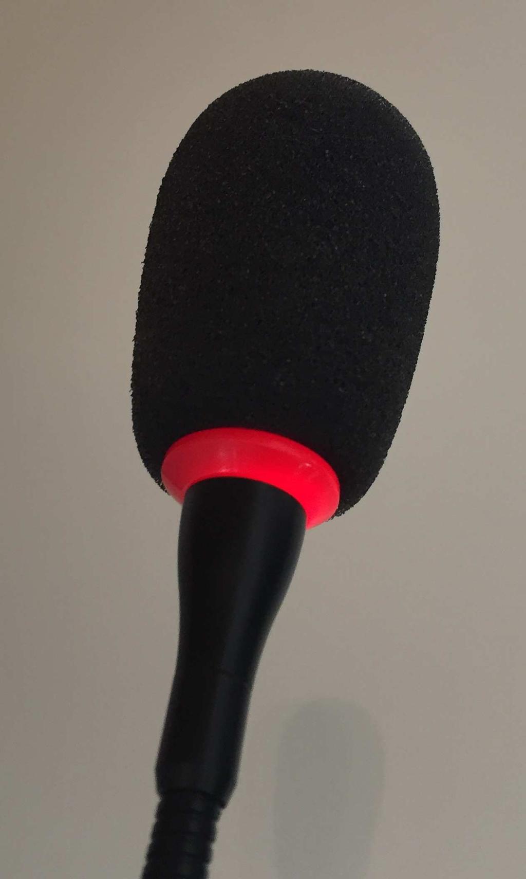 disattivando la finestra Microfono del programma ADAM. 5. COLLEGAMENTO DELLA BASE MICROFONICA AL PC Collegare il cavo con il connettore XLR fornito in dotazione sul retro della base microfonica.