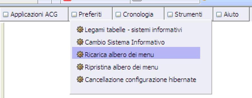 ᄋ ripetere l operazione per ogni sistema informativo. che deve essere riconosciuto dal server Cognos. 5.Avviamento dell applicazione 5.