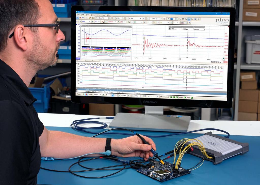 Introduzione I progetti elettronici dei nostri tempi impiegano un'ampia gamma di tipi di segnale: analogico, digitale, seriale (sia ad alta sia a bassa velocità), parallelo, audio, video,