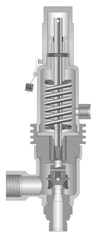 0460 - A105 Acciaio inox CrNiMo 1.4404-316L con soffietto Acciaio inox CrNiMo 1.4404-316L 11 Distanziale Acciaio inox CrNiMo 1.4404-316L 12 Asta Acciaio Cr 1.4021-420 Acciaio inox CrNiMo 1.