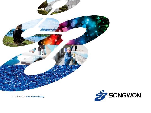Didascalia foto La nuova immagine di SONGWON mostra un contesto industriale e umano per sottolineare la scienza che sta dietro a SONGWON e la sua essenza