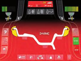 This software allows a significant reduction of balancing weights, through the analysis of different threshold values, according to the vehicle type: fast or slow (unique on the market).