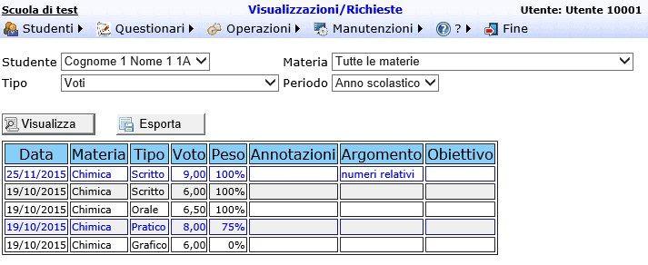 compiti assegnati, comunicazioni, pagelle, prenotazioni colloqui ecc - Agenda (3) per