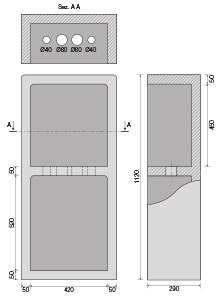 PCEGD 42x45x24 col