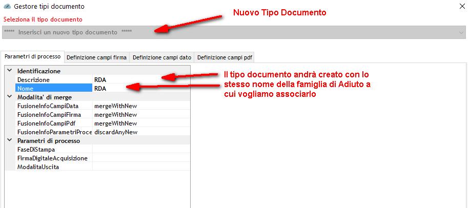 Una volta inserito il nome e la descrizione cliccare