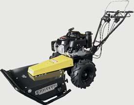 trinciatutto con manubrio orientabile a 3 marce - Drive forestry mower with swing handlebar AND 3 GEARS Codice - Code 057 Motore -