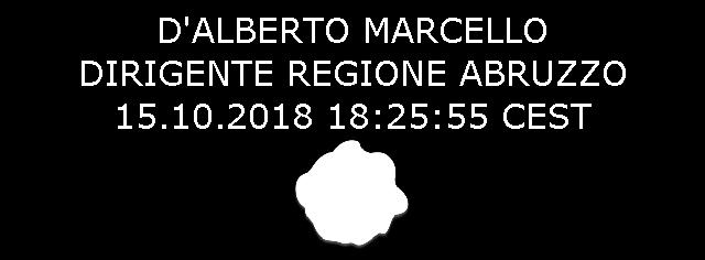 2018, a firma del Dirigente del SERVIZIO GESTIONE BENI MOBILI, SERVIZI E ACQUISTI della Regione Abruzzo, con la quale è stata aggiudicata la fornitura del servizio di consulenza ed intermediazione