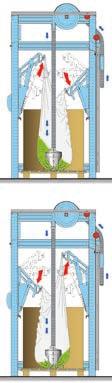 designed by Moretto S T O R A G E OKB OKTOBAG Octabins - Big Bags Unloader The sequential WAVE-like movement brings the residual granule