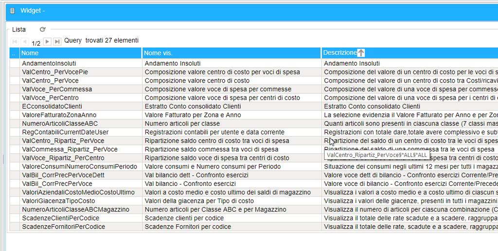 2. Definizione Widget, installazione e configurazione Homepage 2.