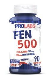 FEN 500 Integratore di L-Fenilalanina in compresse da 500 mg Non contiene ingredienti di origine animale 90 CITRULLINE 1000 INGREDIENTI: L-Fenilalanina; Stabilizzanti: Cellulosa microcristallina,