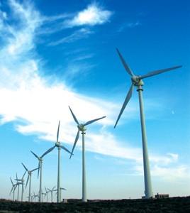Energia eolica L'energia eolica è il prodotto della conversione dell'energia cinetica del vento in elettrica.