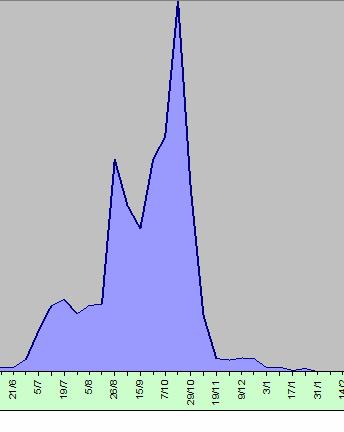 curva (teorica) decadimento efficacia e/o