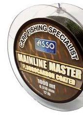 ASSO MAINLINE MASTER CARP FISHING 51 Grazie al rivestimento in fluorocarbon che mantiene più a lungo nel tempo le grandi caratteristiche di questo filo, quali il
